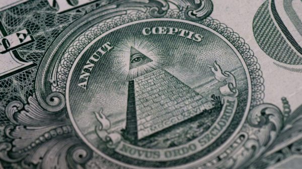 freemason eye on the dollar bill