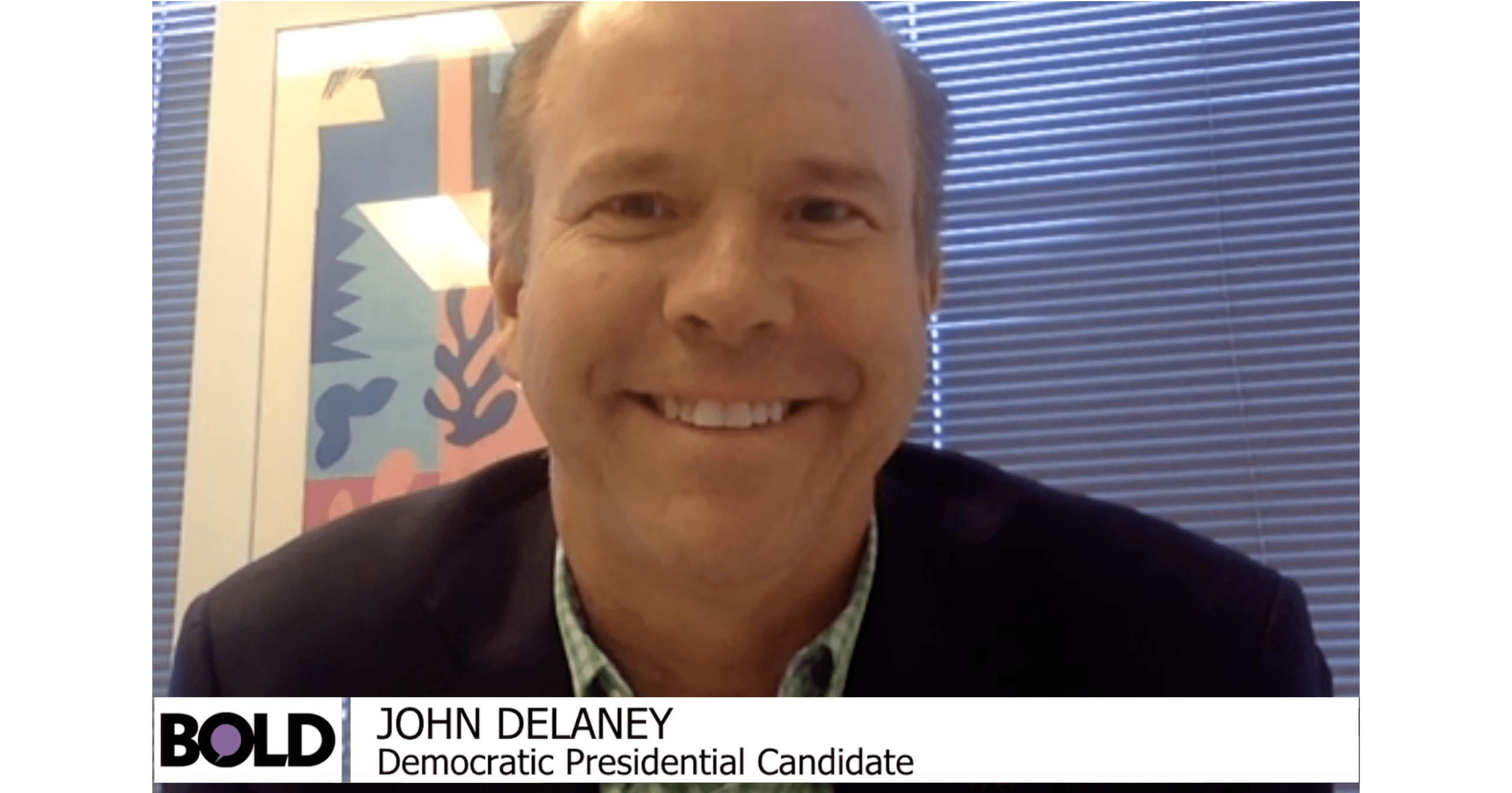 Bold TV John Delaney Discusses His Campaign 1
