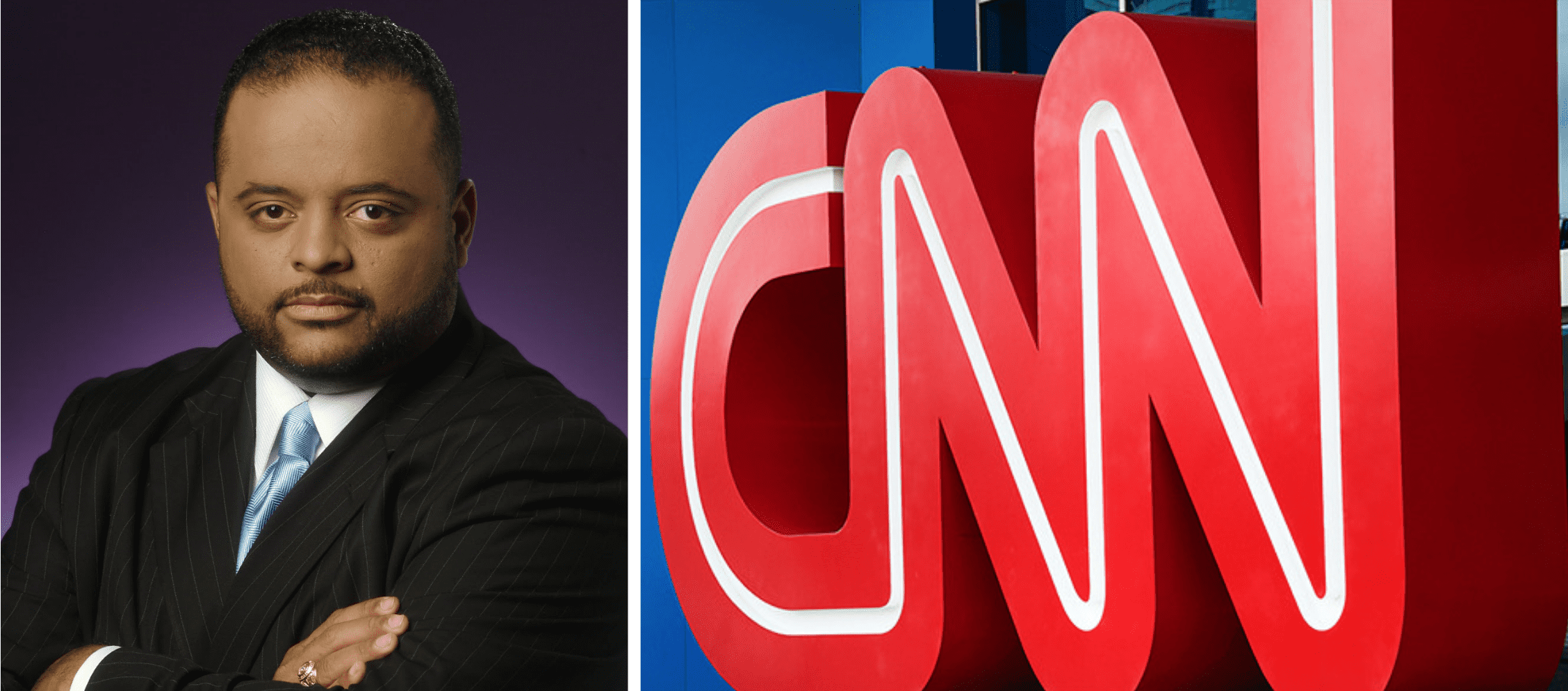 roland martin and the CNN logo.