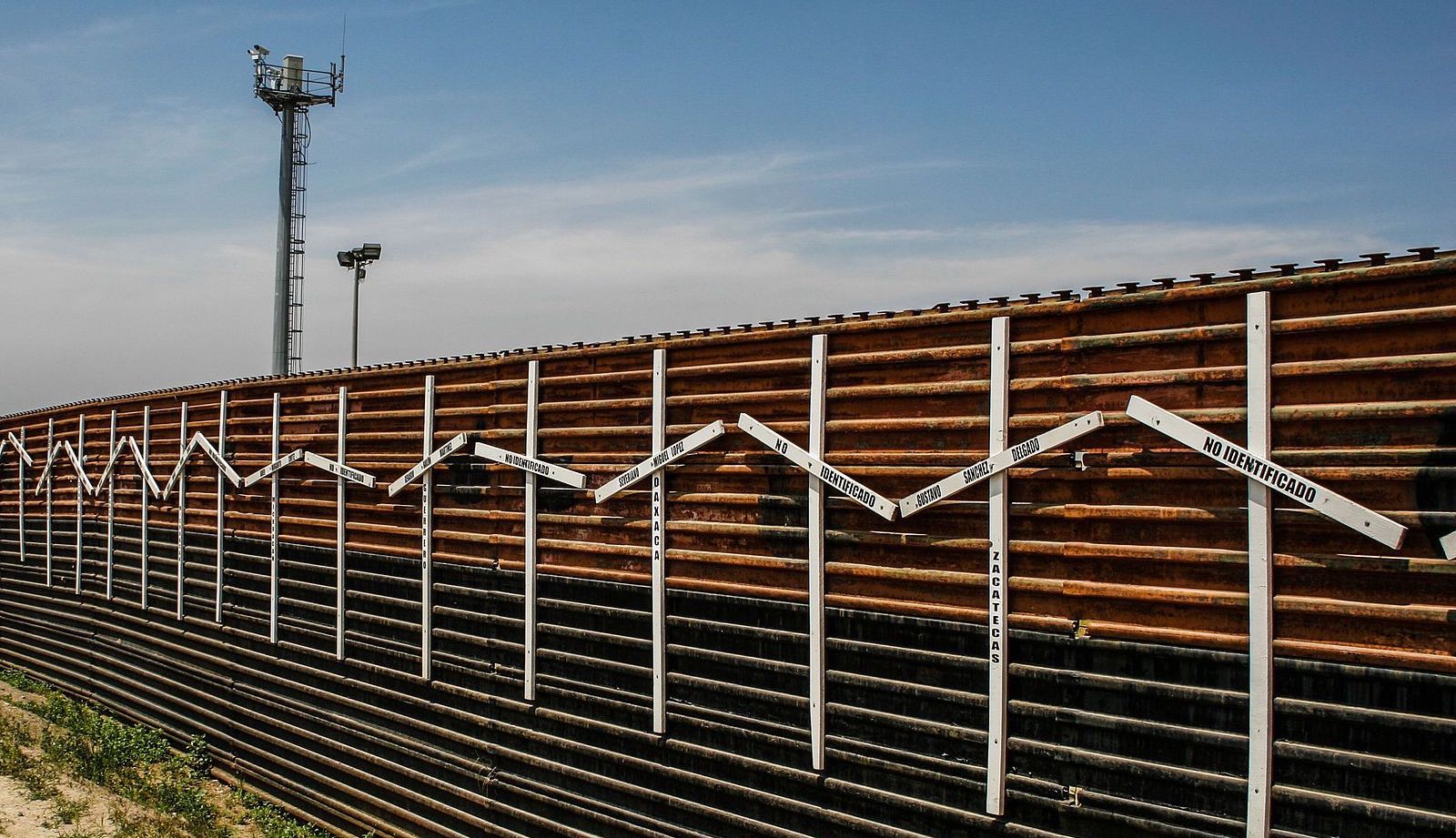 Border Wall At Tijuana And San Diego Border 2