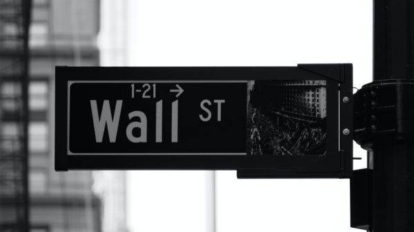 stock market on wall street