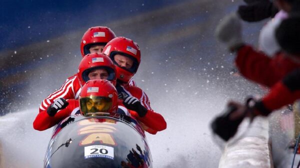 American Bobsled Team at the 2002 Winter Olympics.